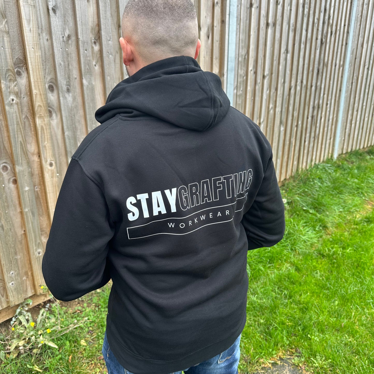 StayGrafting - Double Graft Zipper Hoodie