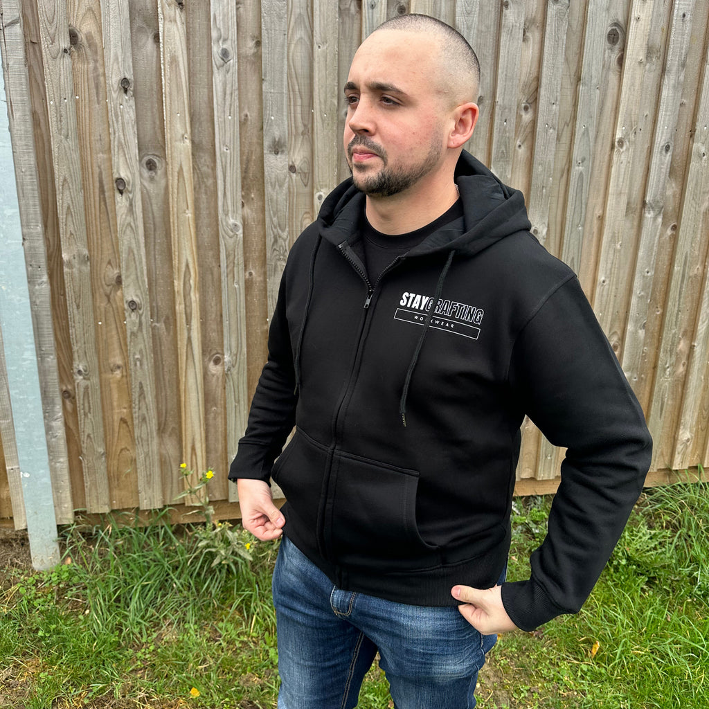 StayGrafting - Double Graft Zipper Hoodie